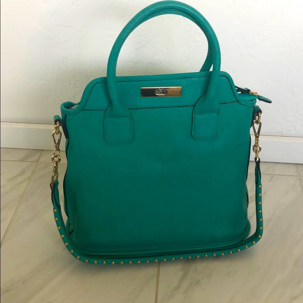 Rimen & Co Turquoise Handbag